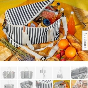 NIB DSW Exclusive Cooler Navy Striped